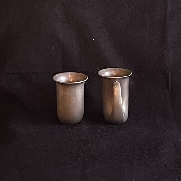 Vintage Stamped Pewter Horn-Shaped Tankard* - Picture 5 of 7